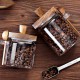 Small Glass Jar with Wooden Spoon